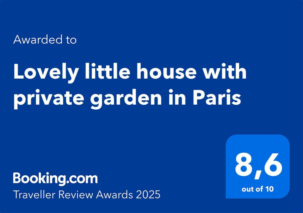 Lovely Little House With Private Garden In Paris Ivry-sur-Seine Exteriér fotografie